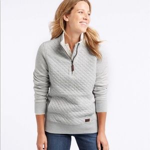 LL Bean Quilted Sweatshirt